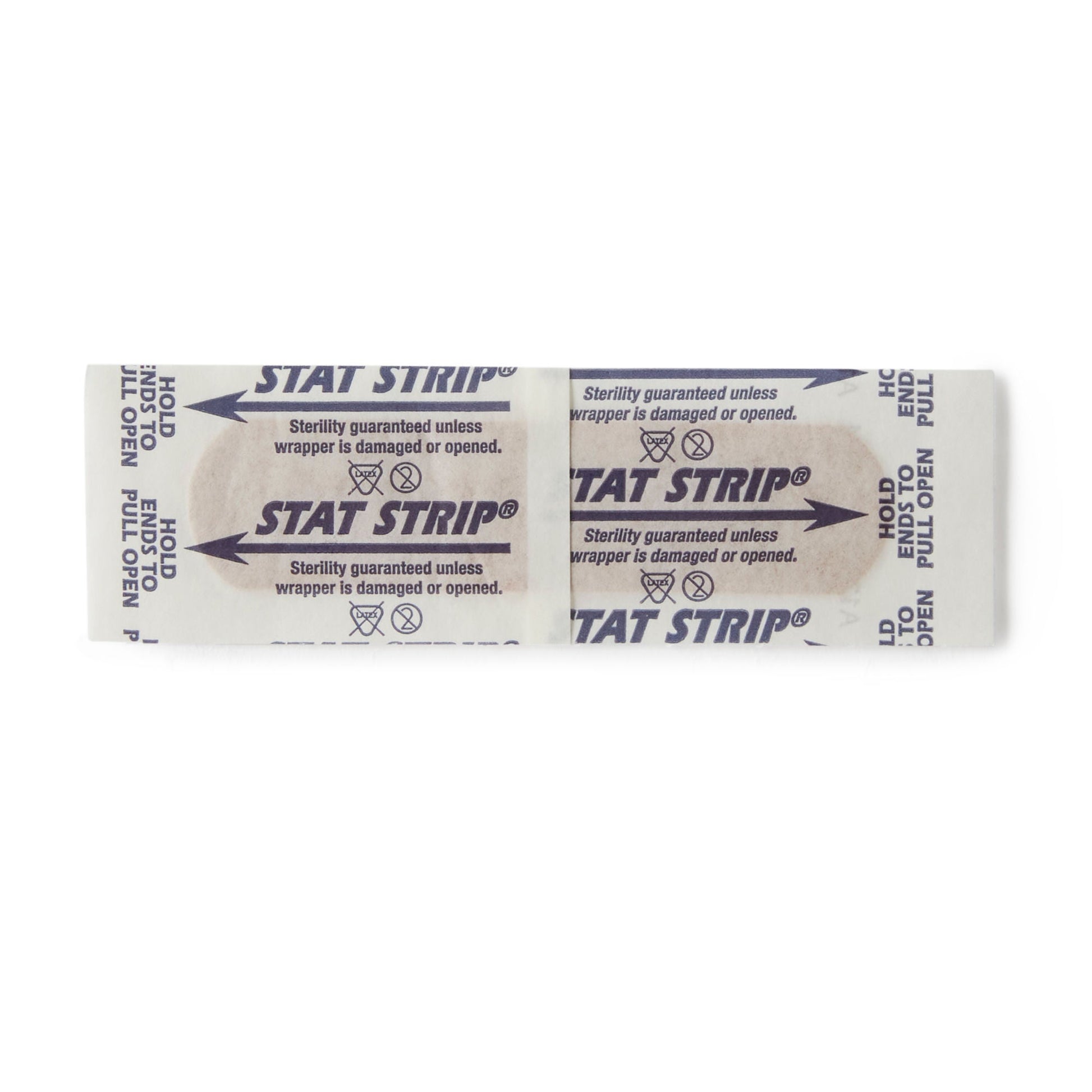 American® White Cross Stat Strip® Adhesive Strip