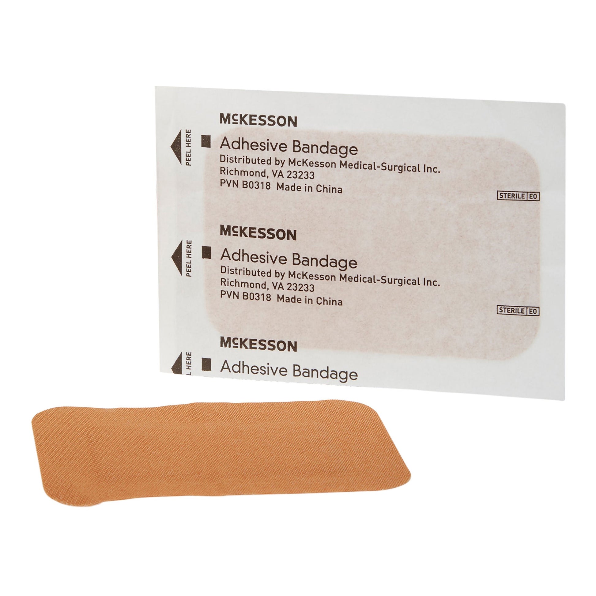 McKesson Tan Adhesive Strip