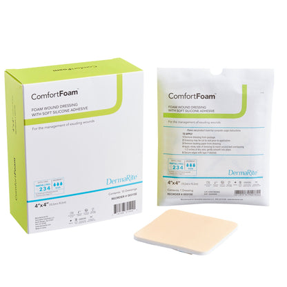 ComfortFoam™ Silicone Adhesive without Border Silicone Foam Dressing