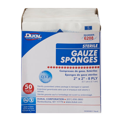 Dukal™ Sterile Gauze Sponge, 8-Ply