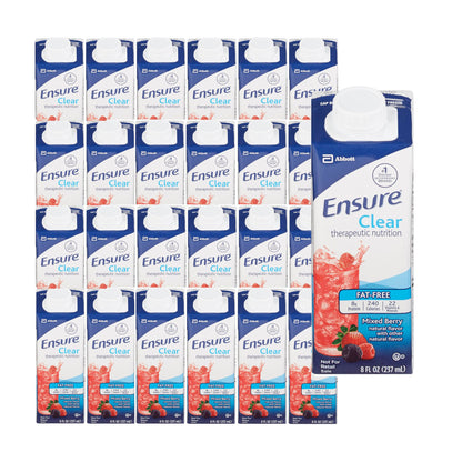 Ensure® Clear Therapeutic Nutrition, Mixed Berry, carton