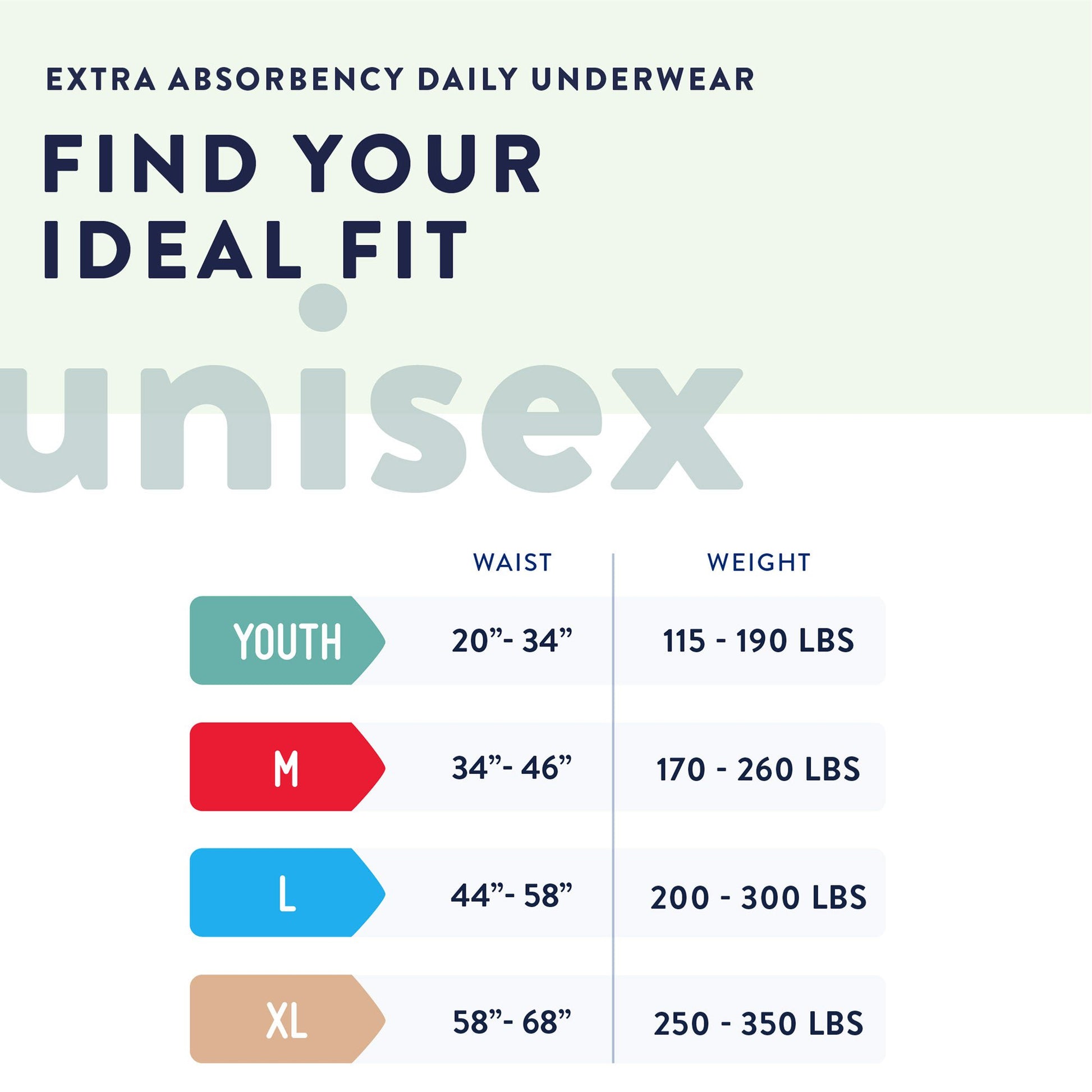 Prevail® Daily Underwear Extra Absorbent Underwear, (Youth)