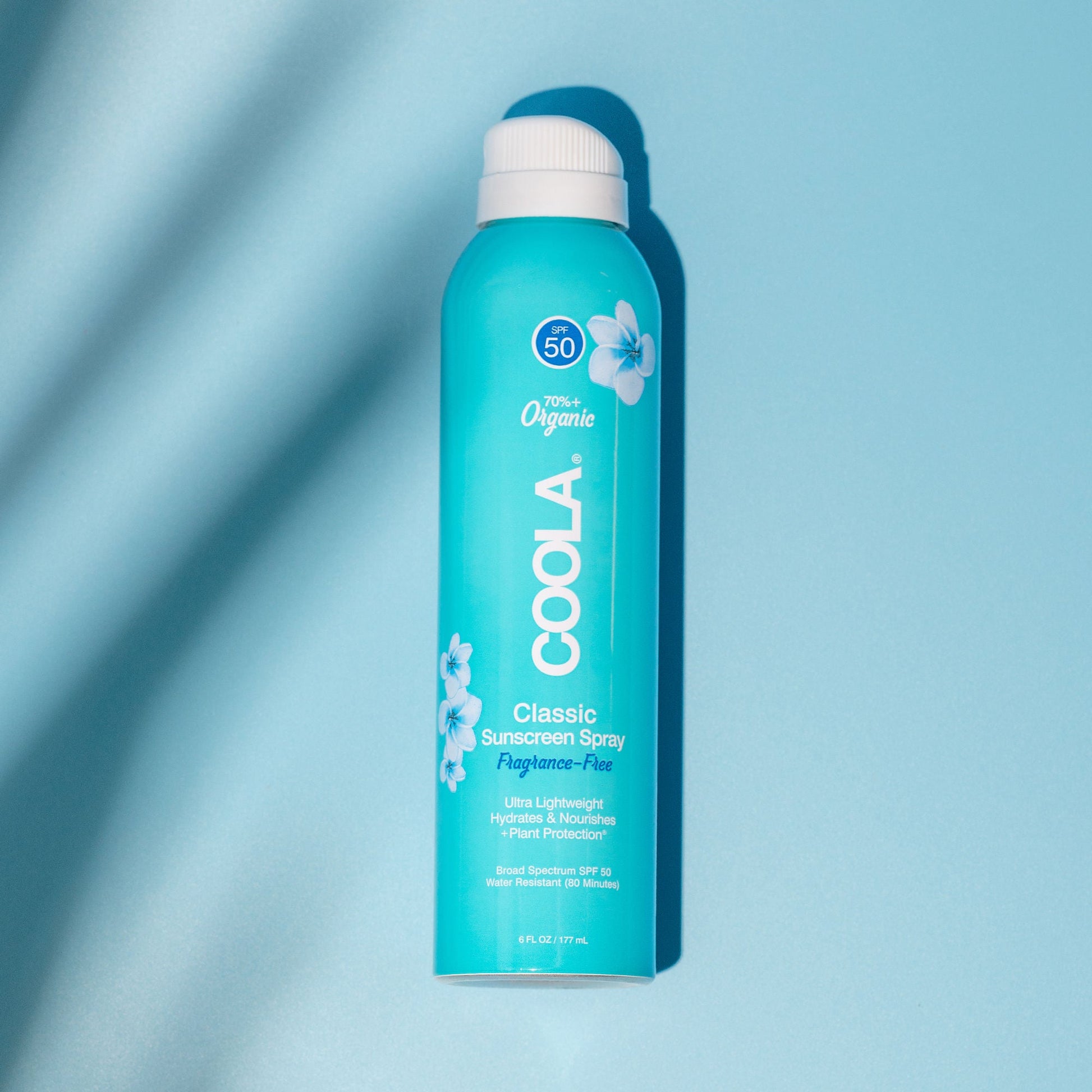 Coola® Classic Body Sunscreen Spray SPF 50 Fragrance Free, Aerosol Can