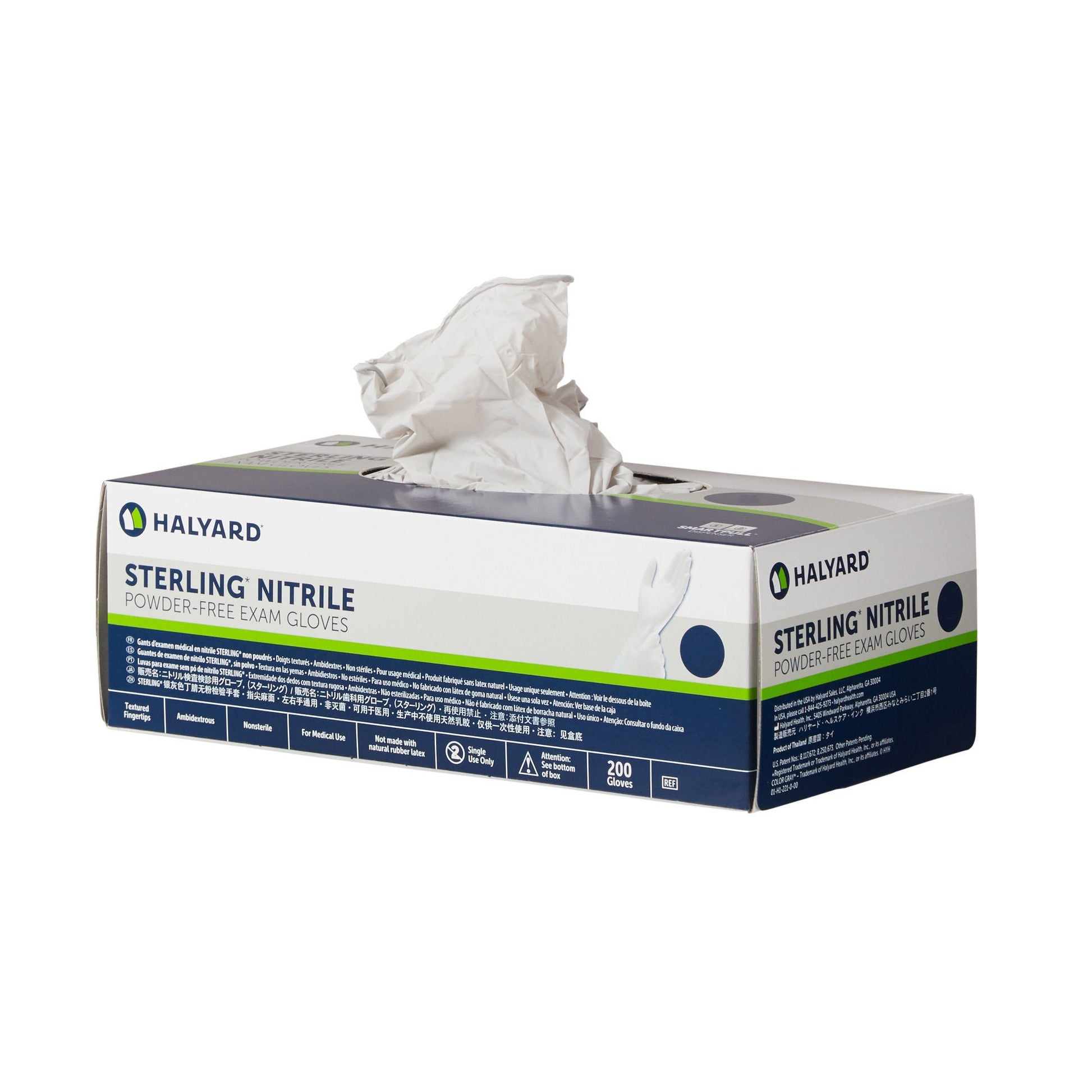STERLING® Nitrile Exam Gloves, Gray - view 8