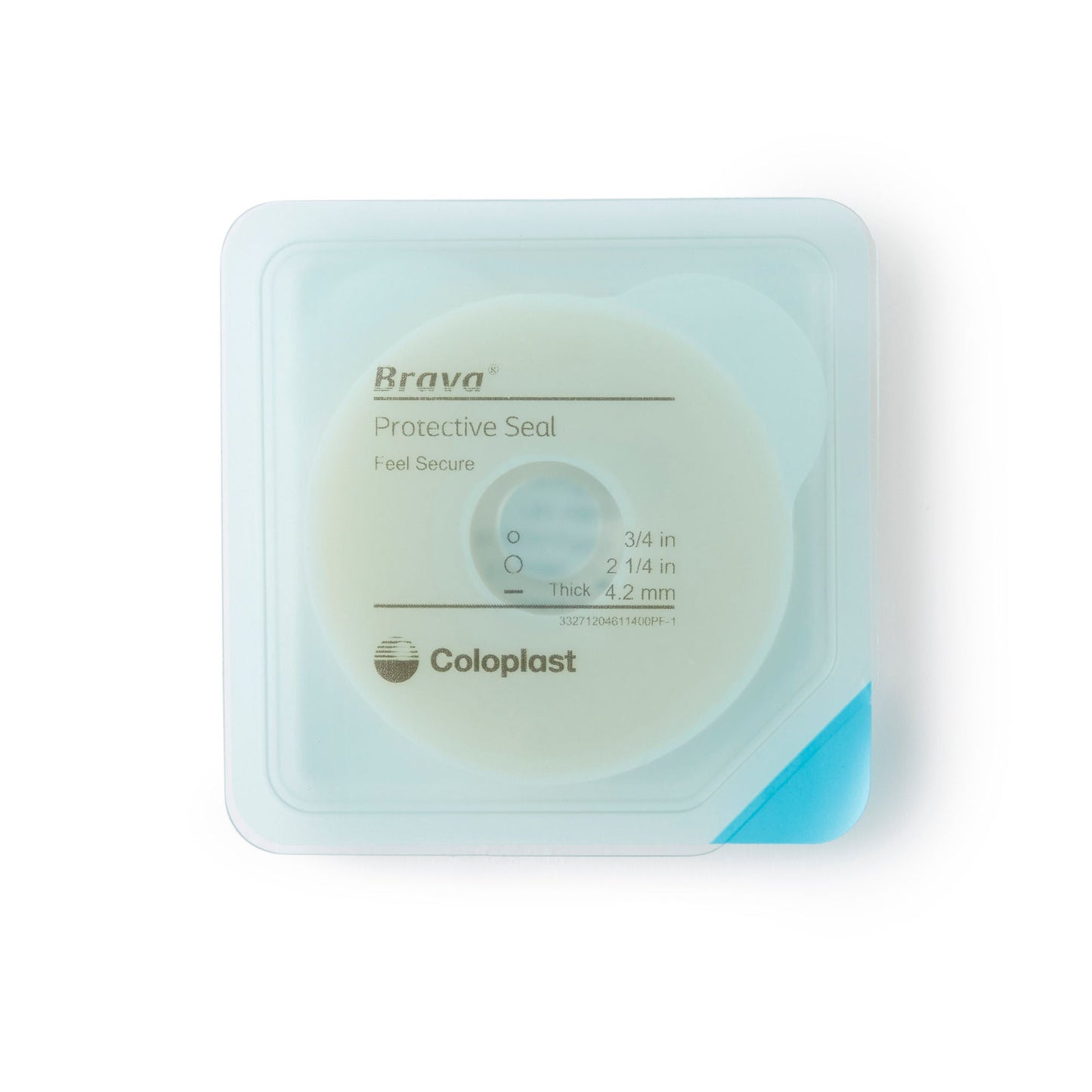 Brava Thick Ostomy Seal (18mm) Stoma 2-1/4 Inch (57 mm) 4.2mm Thick For Use with Ostomy Pouch