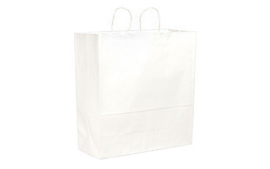 Duro Cargo Shopping Bag White Virgin Paper