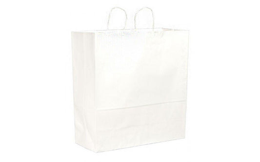 Duro Cargo Shopping Bag White Virgin Paper