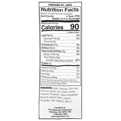 Sqwincher® Powder Pack® Lemon-Lime Electrolyte Replenishment Drink Mix