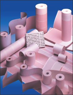 Bionet Recording Chart Paper Roll Red Grid