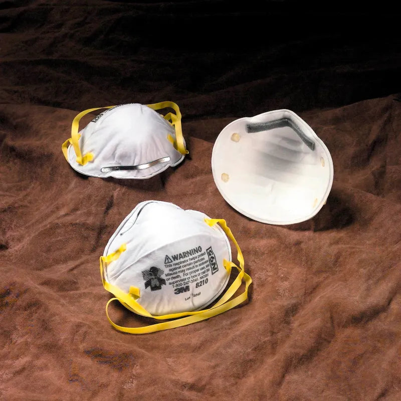 3M 8210 N95 Disposable Particulate Respirator Box of 20