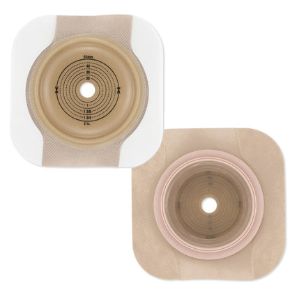 New Image™ CeraPlus™ Skin Barrier, Flange, Cut to Fit up to 51 mm, Blue