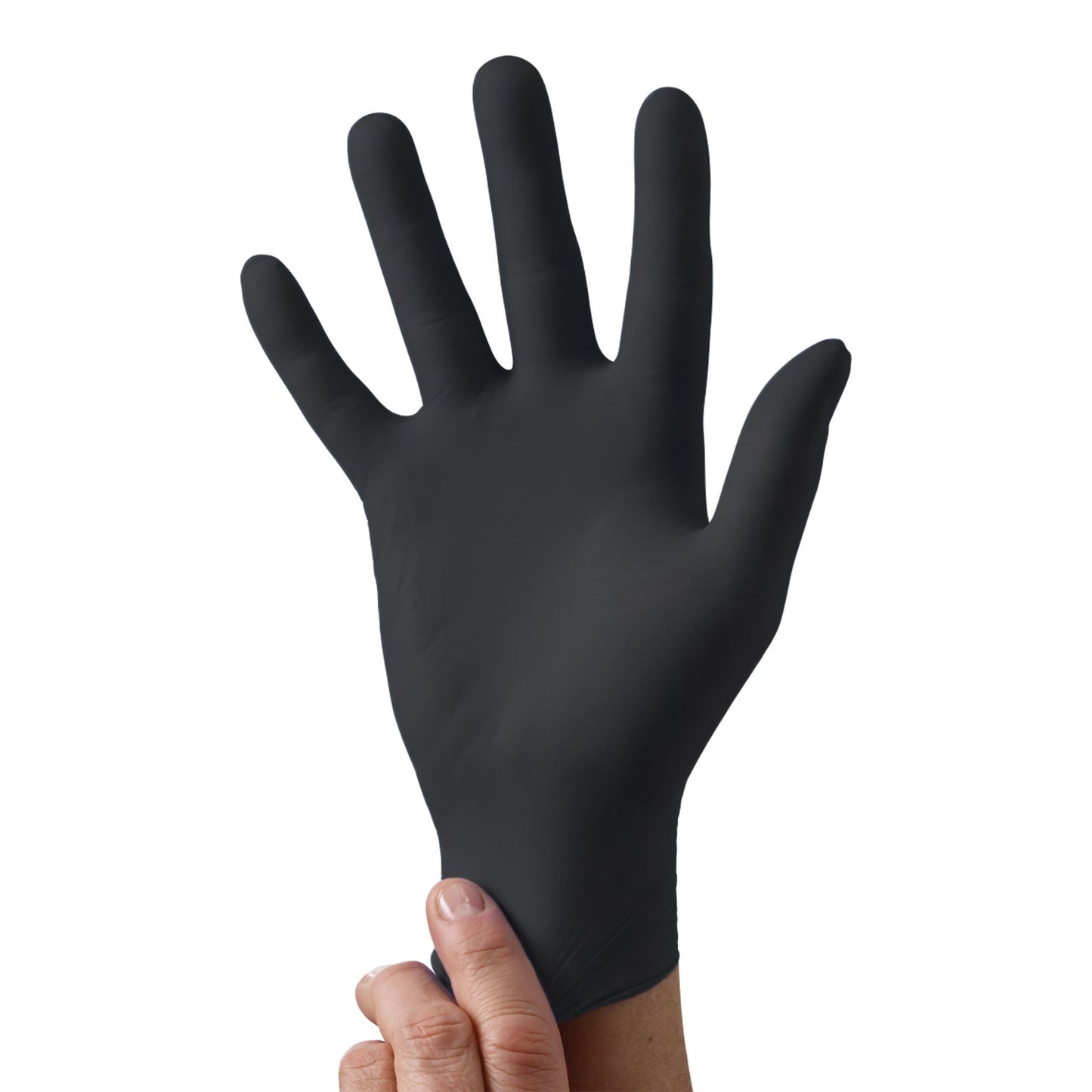 McKesson Confiderm® BLK Nitrile Exam Gloves, Black - view 2