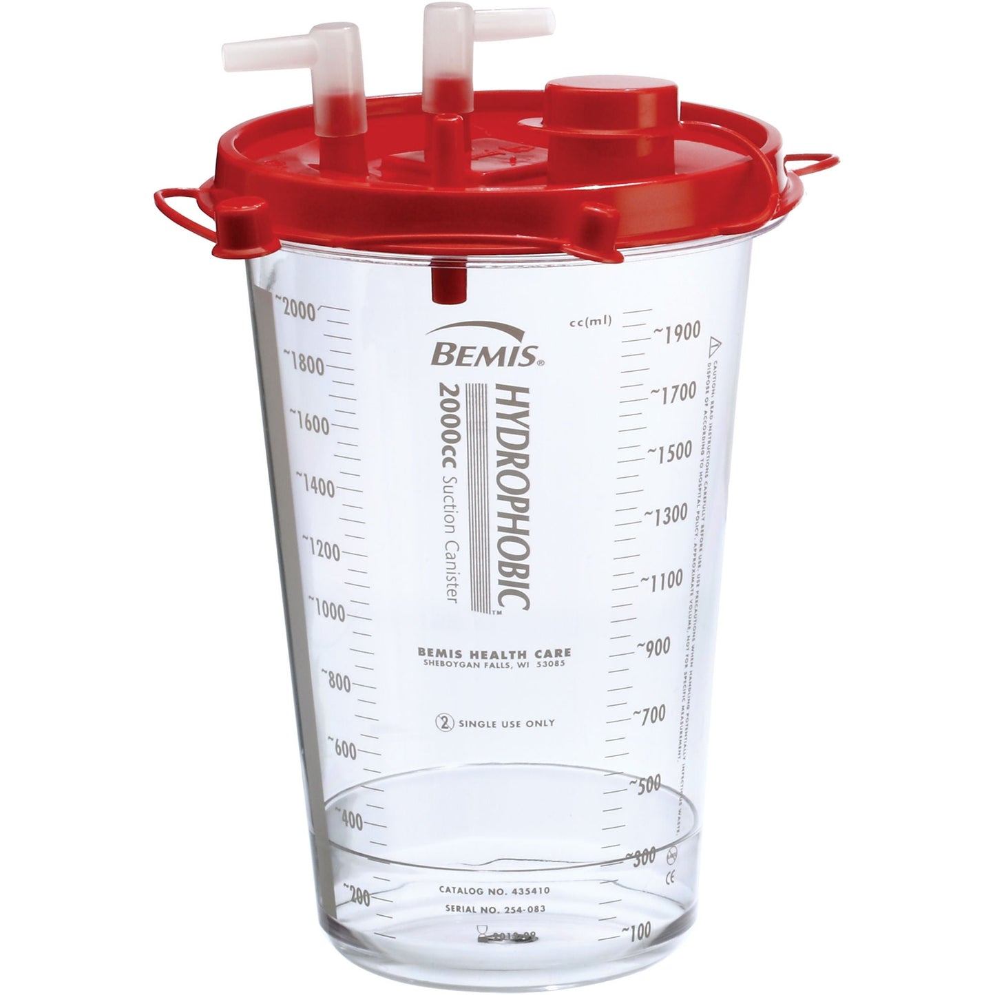 Hi-Flow Rigid Suction Canister Hi-Flow Lid