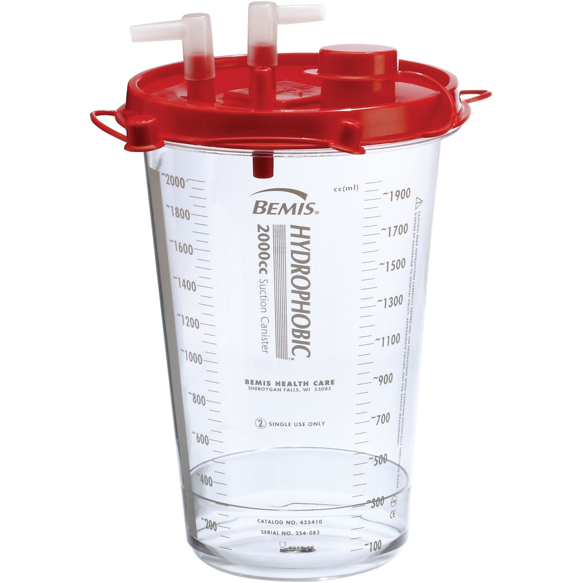 Hi-Flow Rigid Suction Canister Hi-Flow Lid