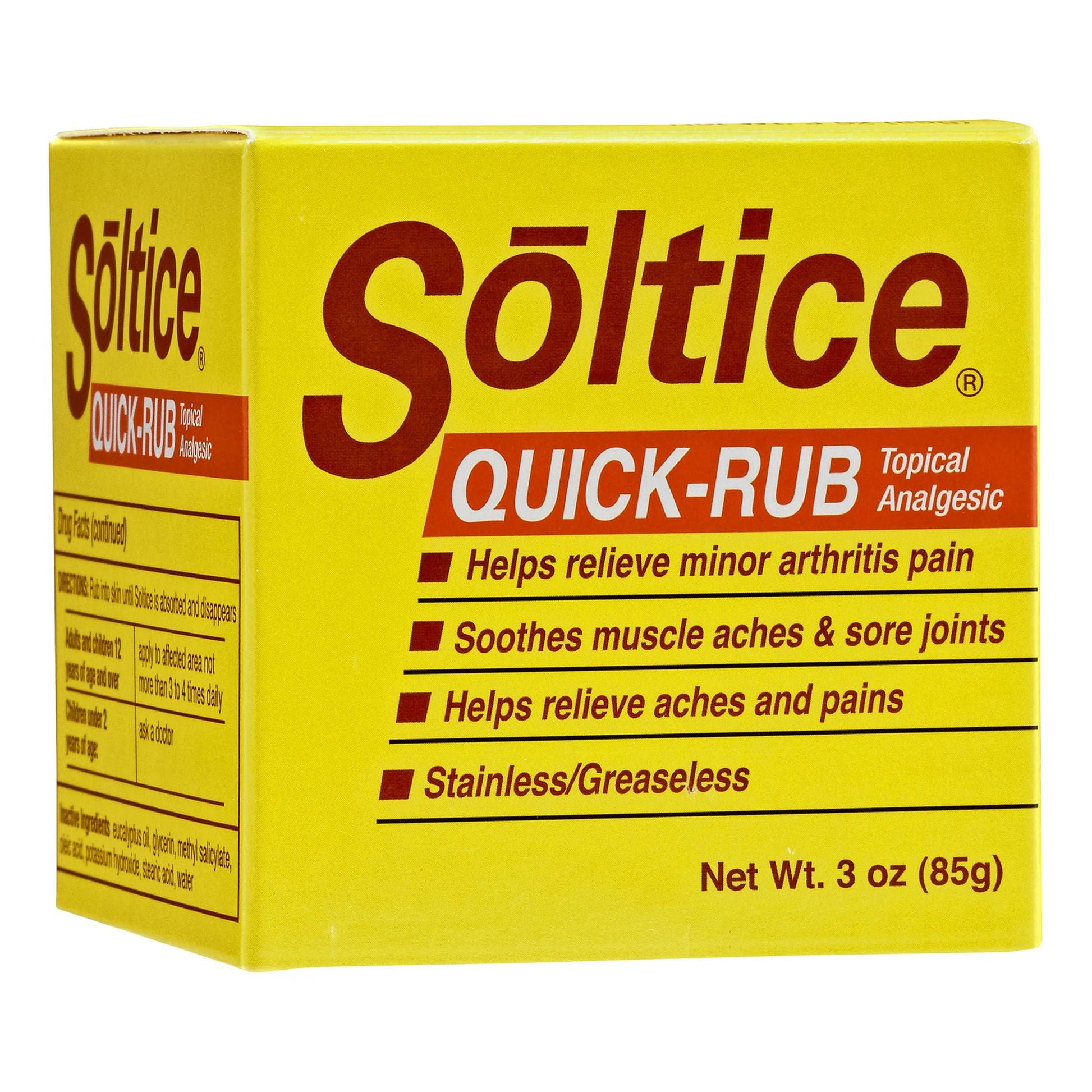 Soltice® Quick Rub Topical Analgesic