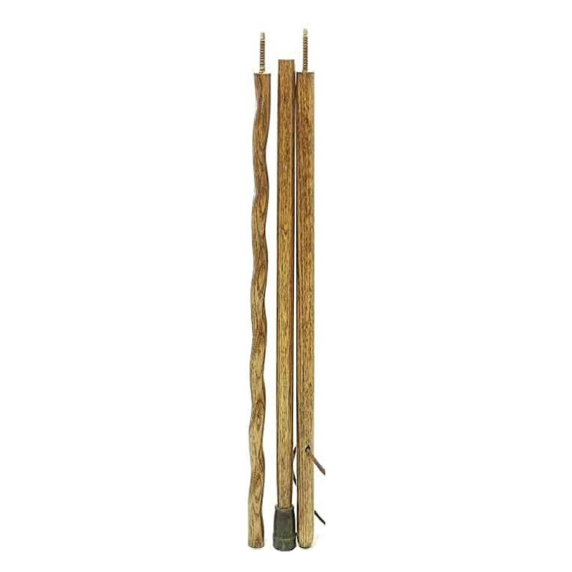 Brazos™ Twisted Oak Traveler's Handcrafted Walking Stick, 55-Inch, Red