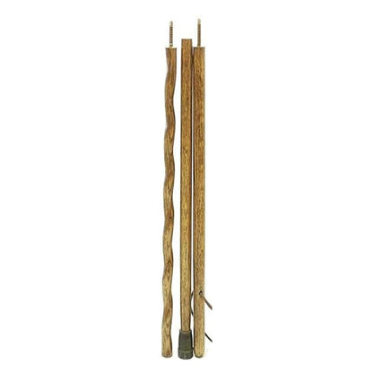 Brazos™ Twisted Oak Traveler's Handcrafted Walking Stick, 55-Inch, Red