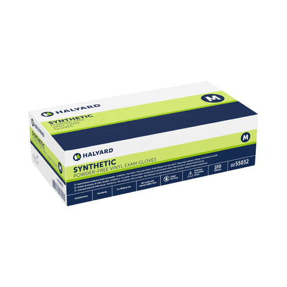 Halyard™ Vinyl Exam Gloves, Clear - view 3