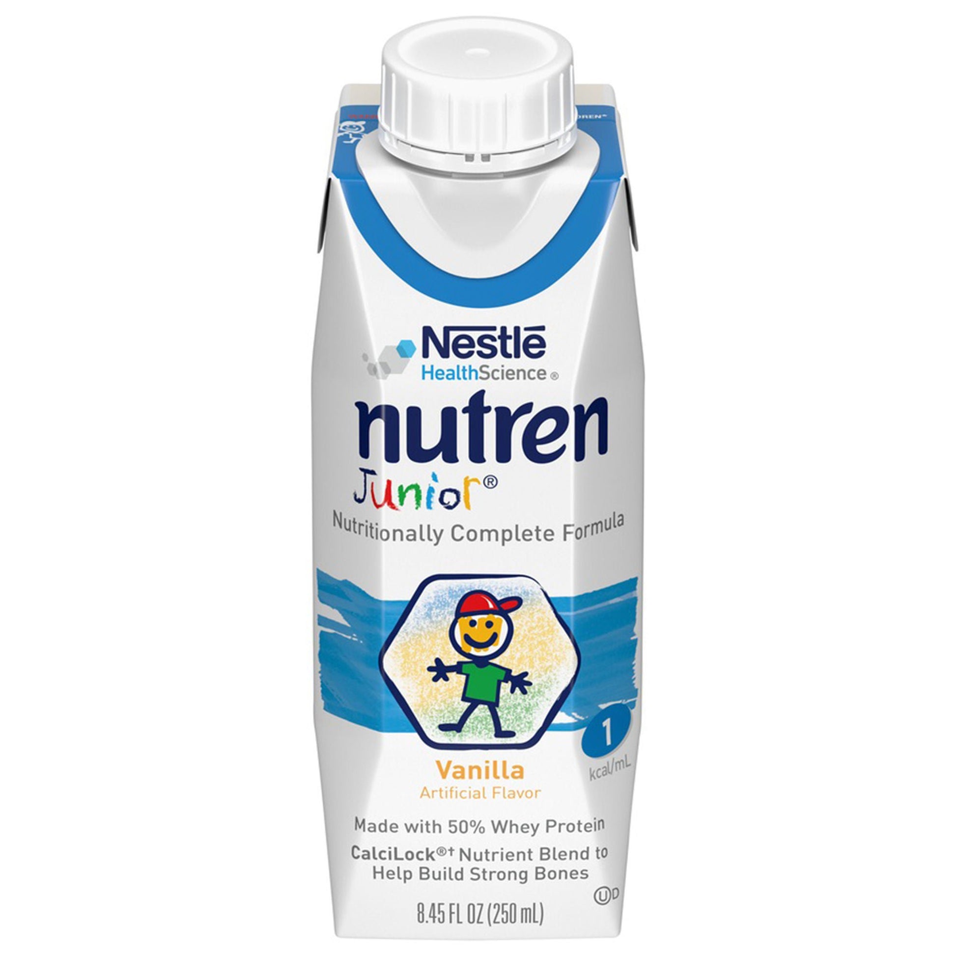 Nutren® Junior Nutritionally Complete Formula, Vanilla, Tetra Prisma®