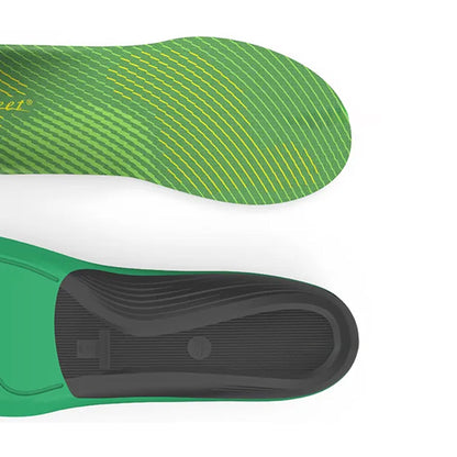 Runner Orthotic Insole Low Arch Foam Junior 2.5 to 4 / Women 4.5 to 6 Gunmetal