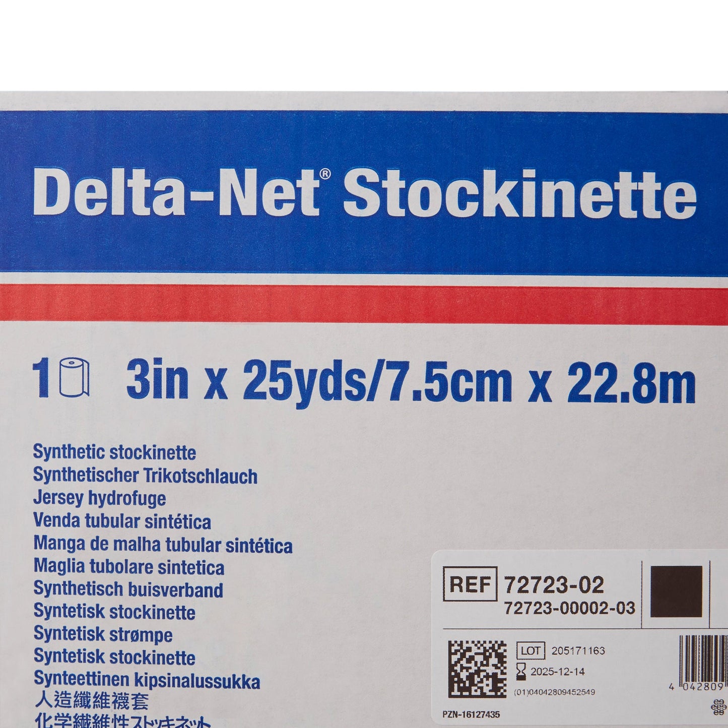 Delta-Net® Black Synthetic Compression Stockinette