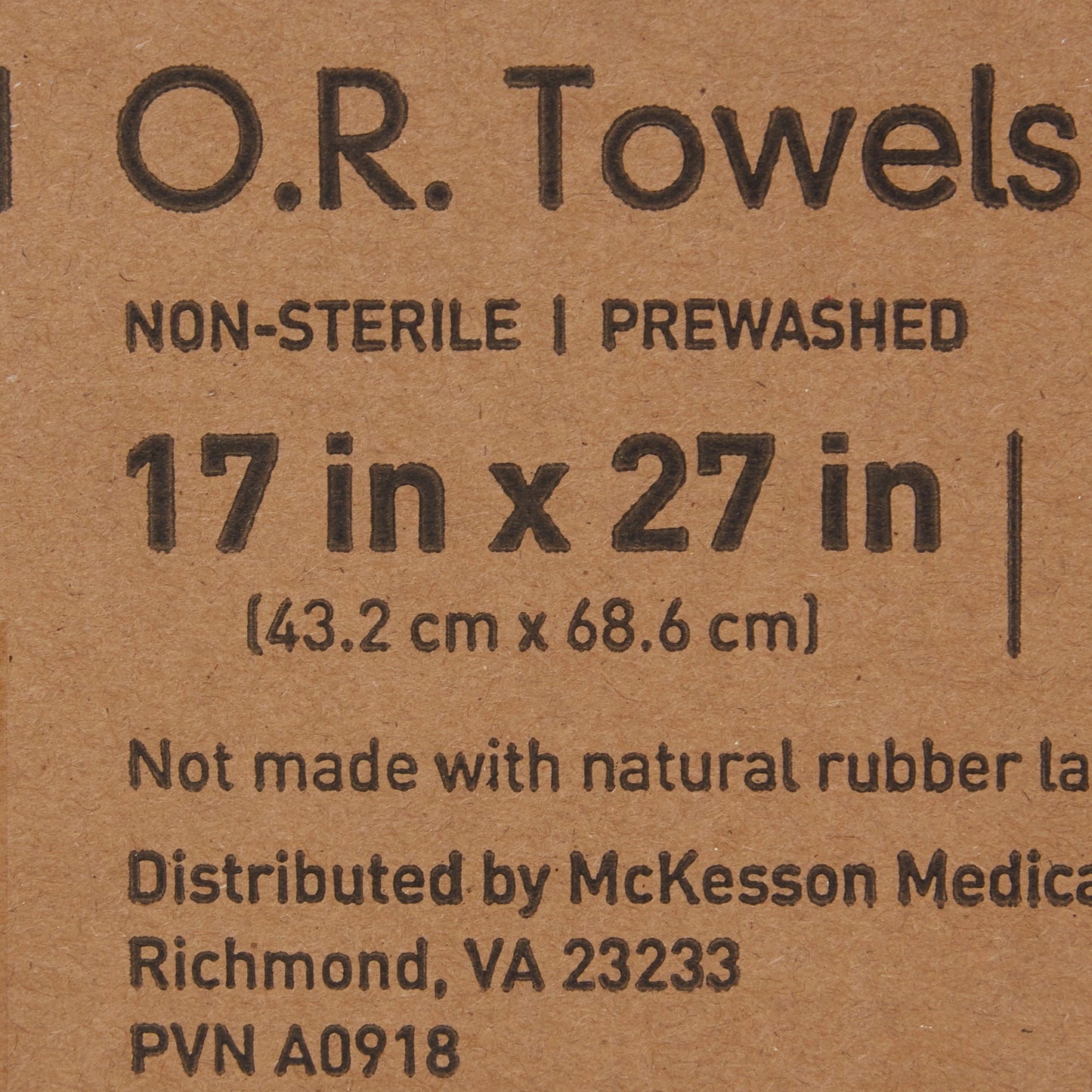 McKesson Blue O.R. Towel