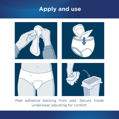 Attends® Discreet Women's Ultra Thin Bladder Control Pad