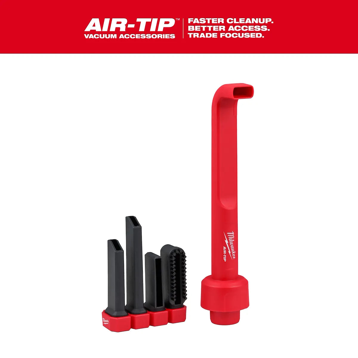 Milwaukee AIR-TIP 4-in-1 Right Angle Cleaning Tool 49-90-2026 | 6-Piece