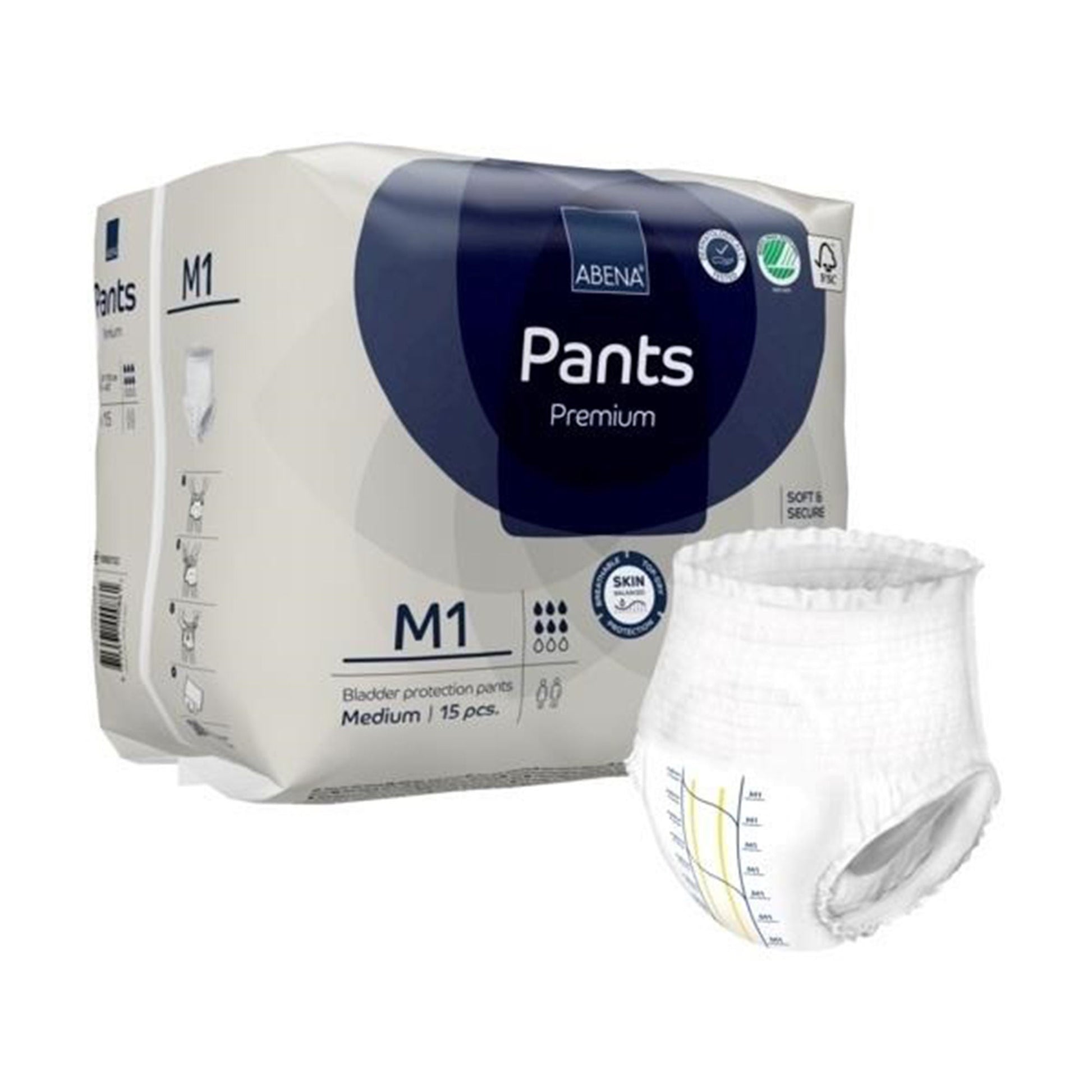 Abena® Premium Pants M1 Incontinence Brief