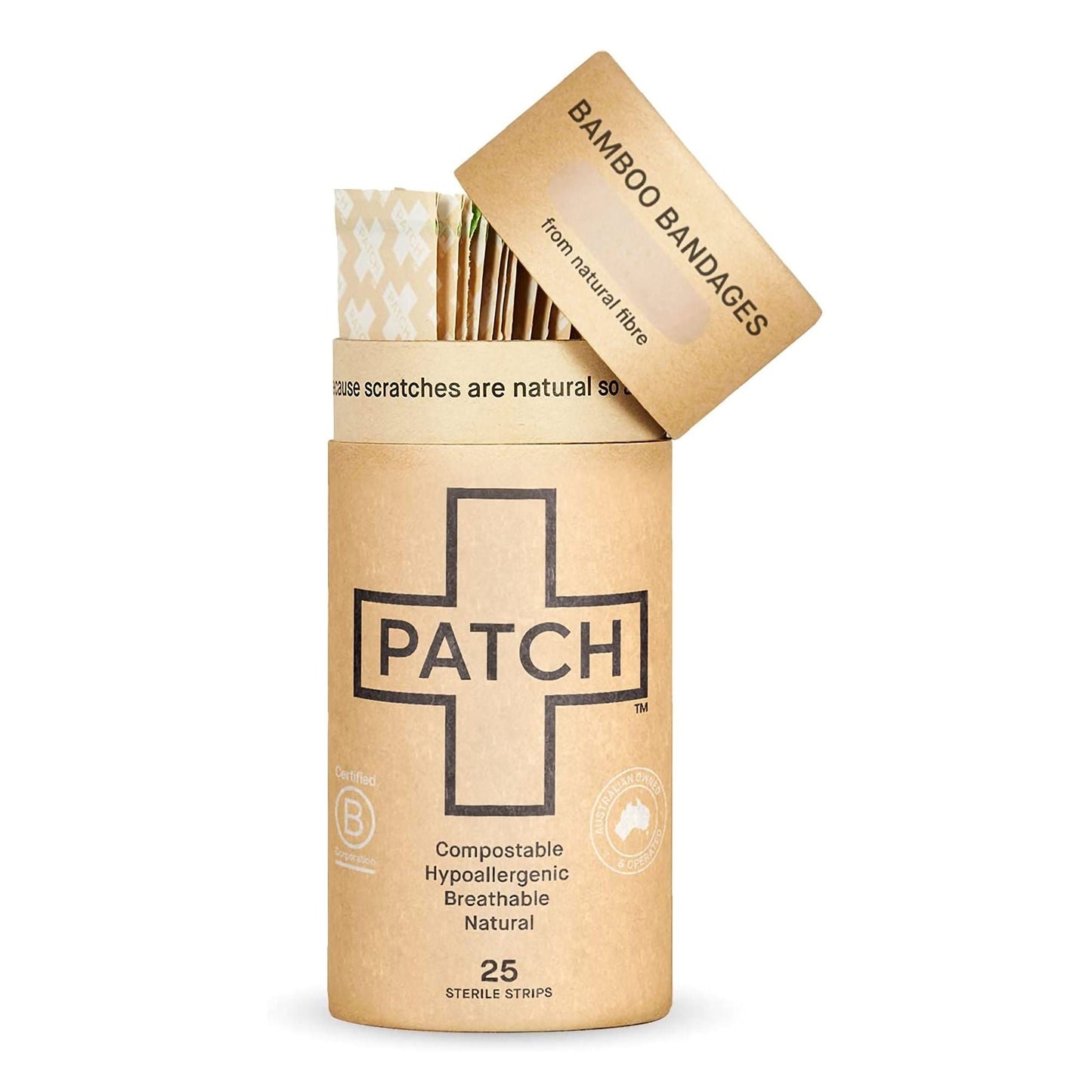 Patch™ Tan Adhesive Strip, ¾ x