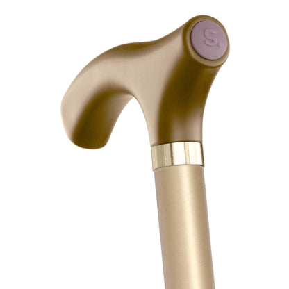 Switch Sticks® Gold Folding Cane, 32 to 37 Inch Height