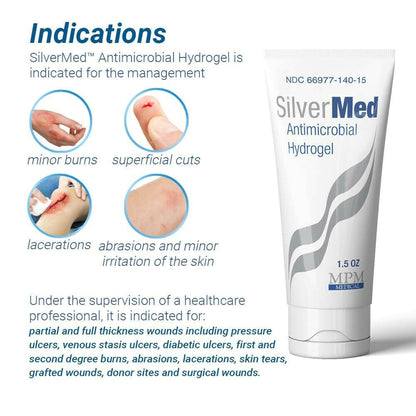SilverMed™ Antimicrobial, 1.5-ounce Tube