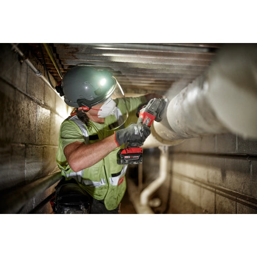 Milwaukee BOLT Full Face Shield - Gray Dual Coat Lens (Compatible with Safety Helmets & Hard Hats) 48-73-1425