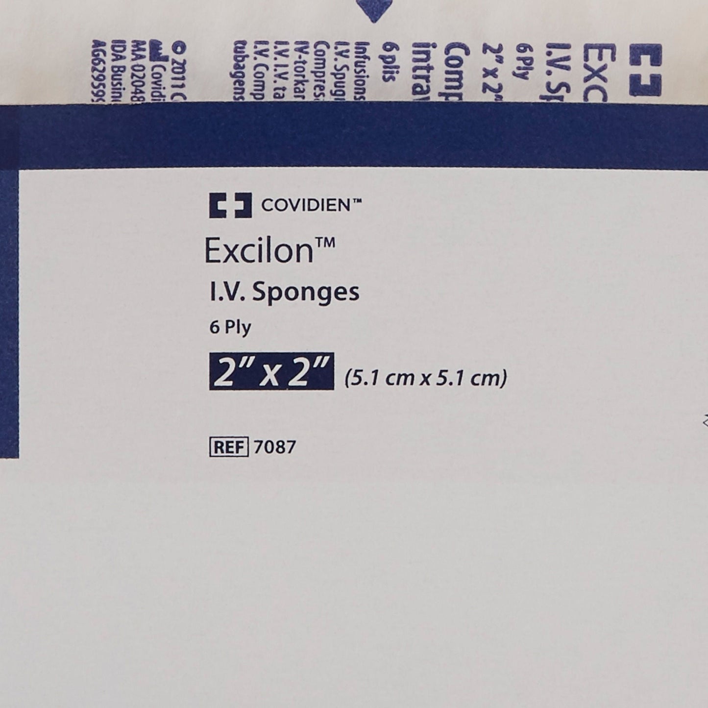 Excilon™ I.V. / Drain Split Dressing, Six-Ply