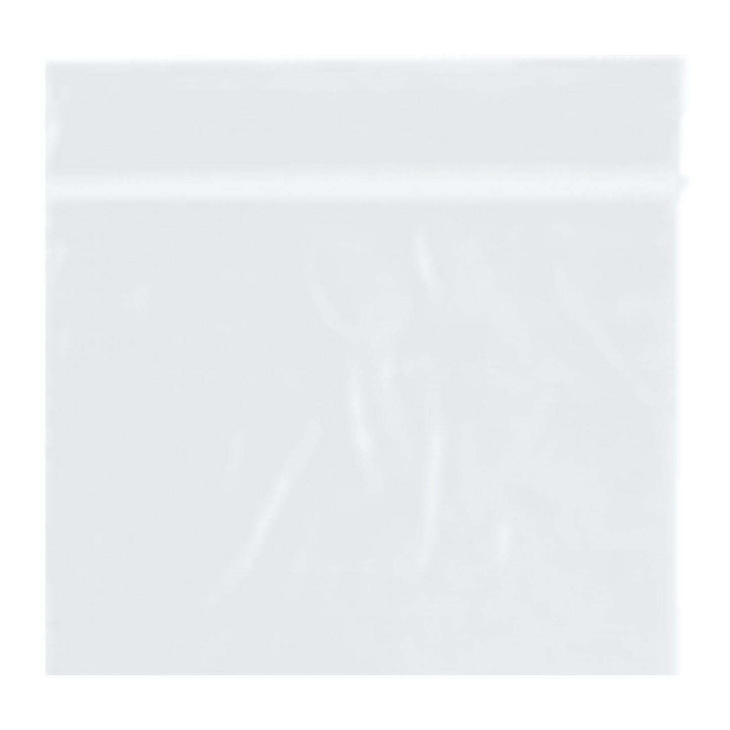 RD Plastics Company Reclosable Zip Bags, Clear, .
