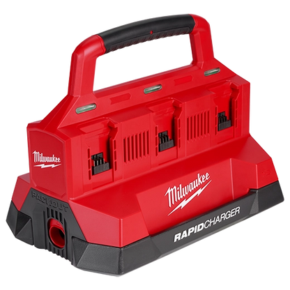 Milwaukee M18 Six Bay Rapid Charger w/ PACKOUT Compatibility 48-59-1809 | M18 Battery