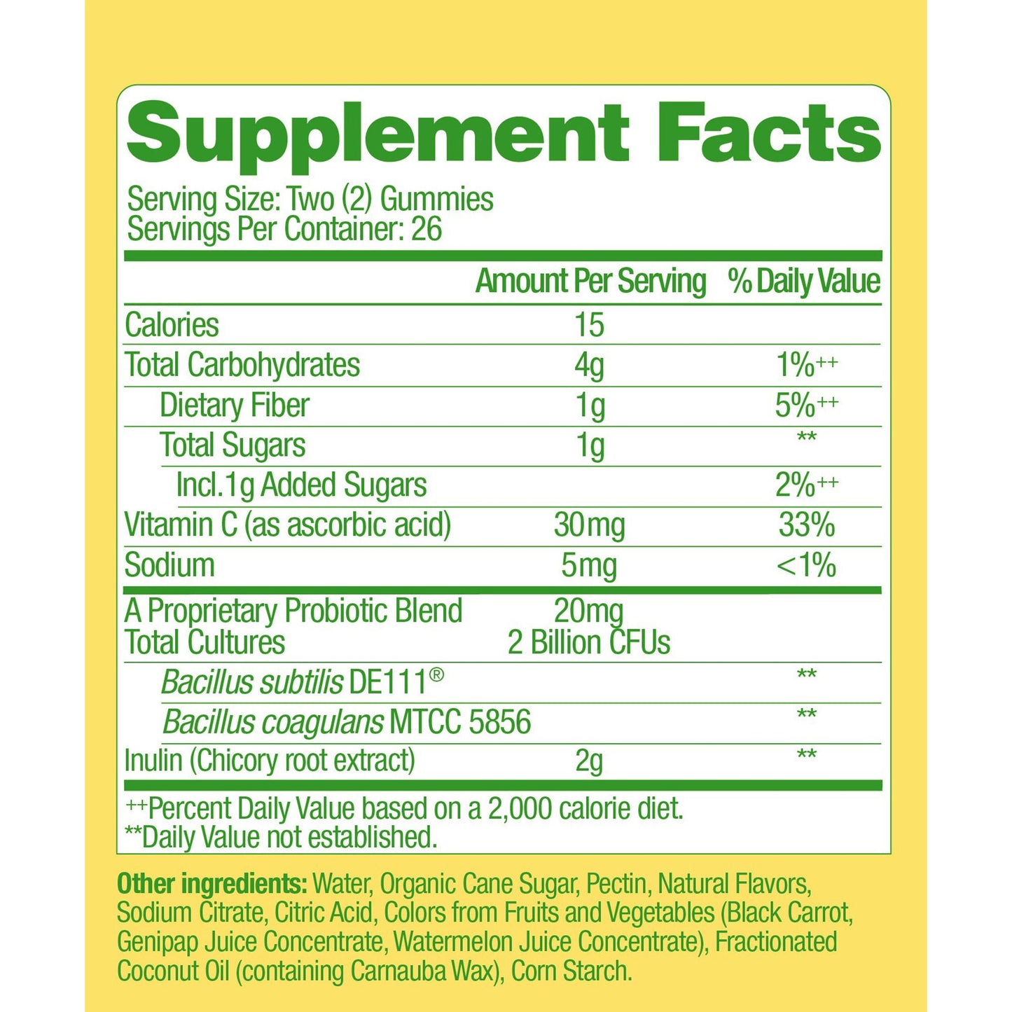 Culturelle® Probiotic + Prebiotic Gummies