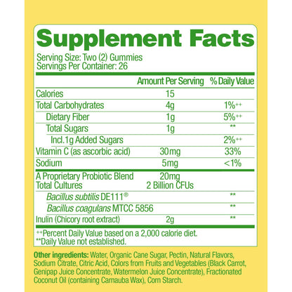 Culturelle® Probiotic + Prebiotic Gummies