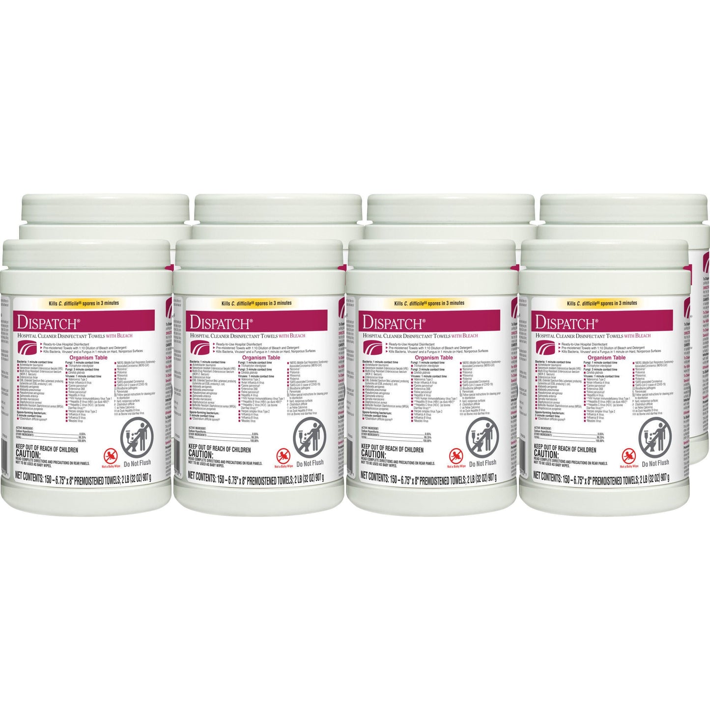 Dispatch® Surface Disinfectant Cleaner with Bleach