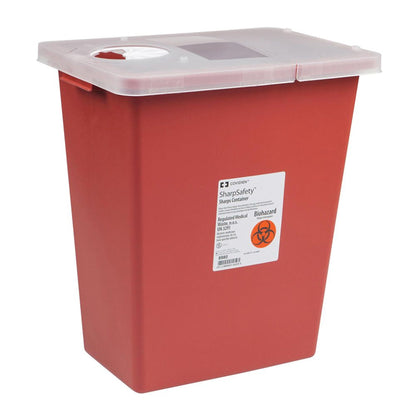 SharpSafety™ Multi-purpose Sharps Container, 8 Gallon