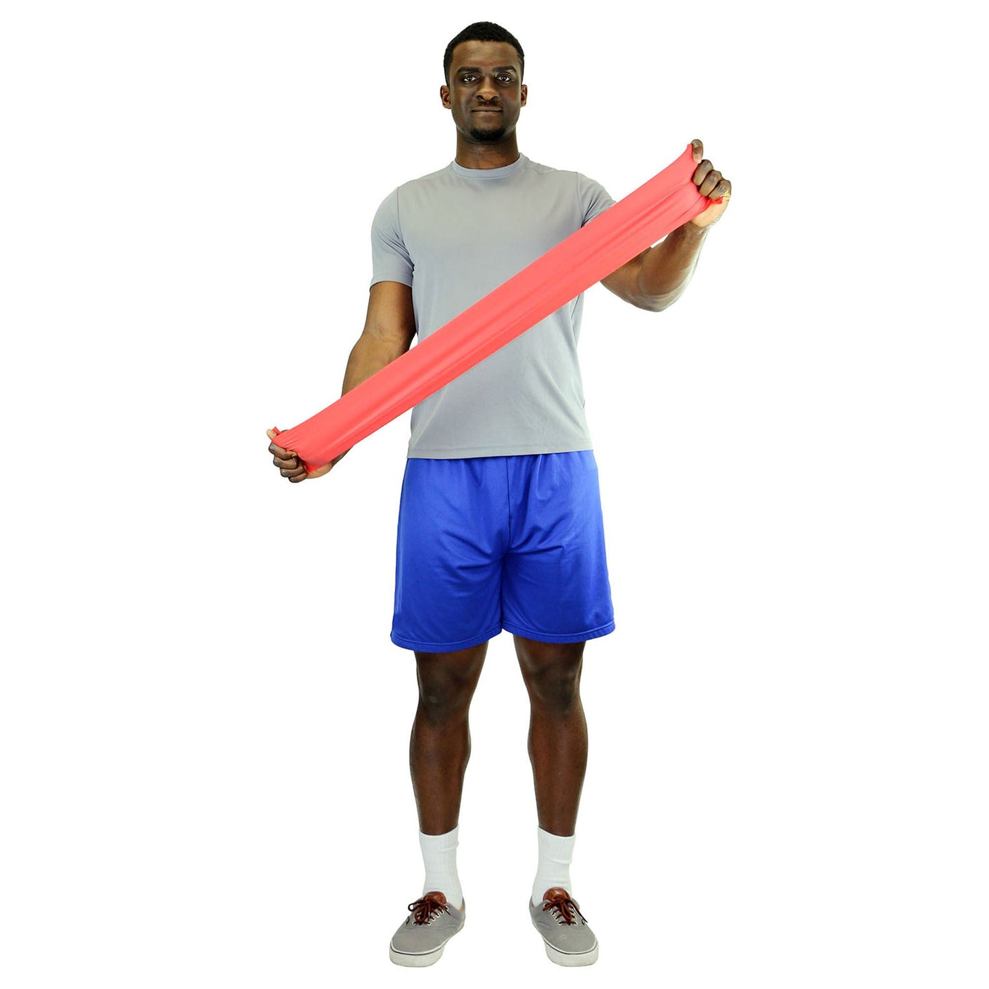 CanDo® Exercise Resistance Band, Red, Light Resistance