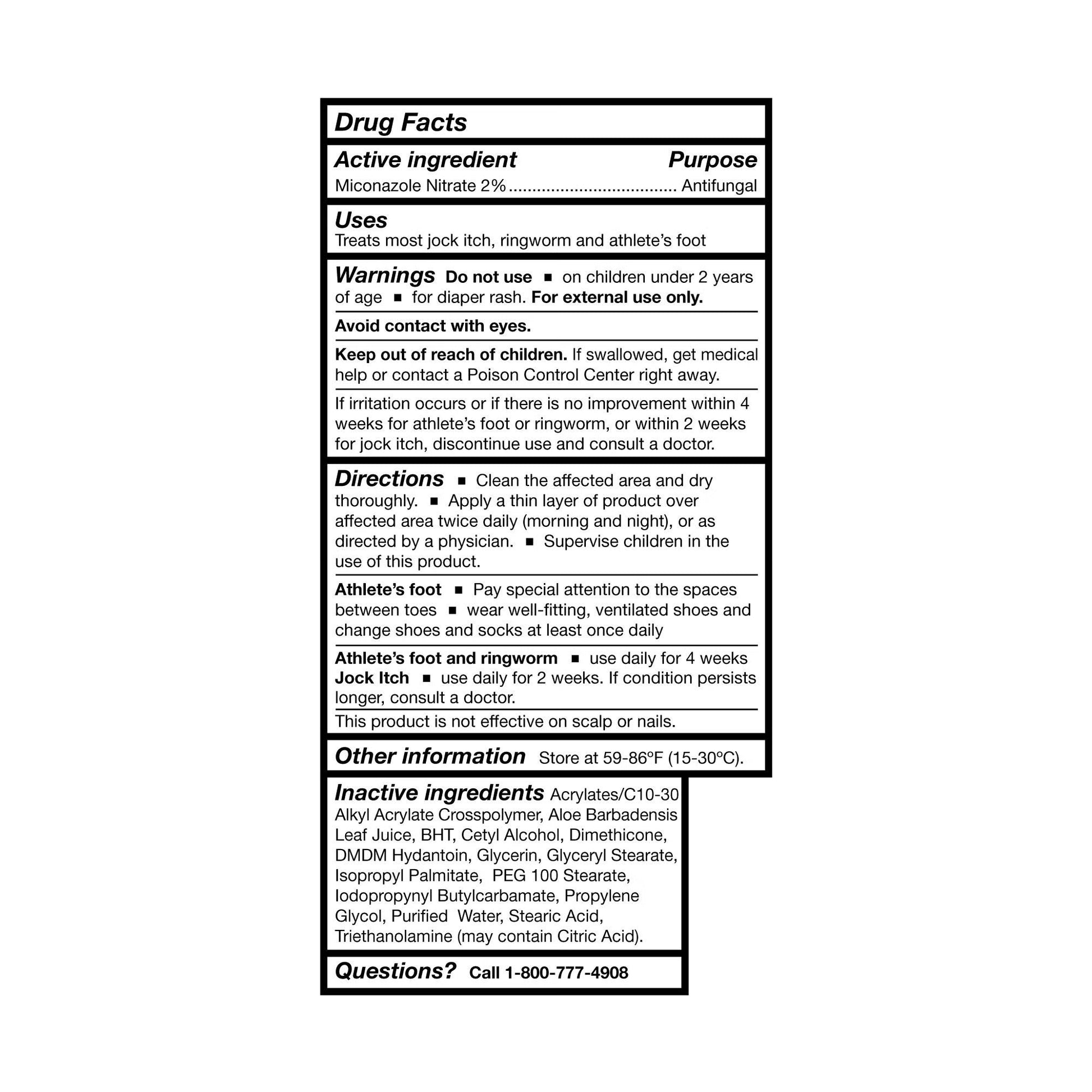 McKesson Miconazole Nitrate Antifungal Cream