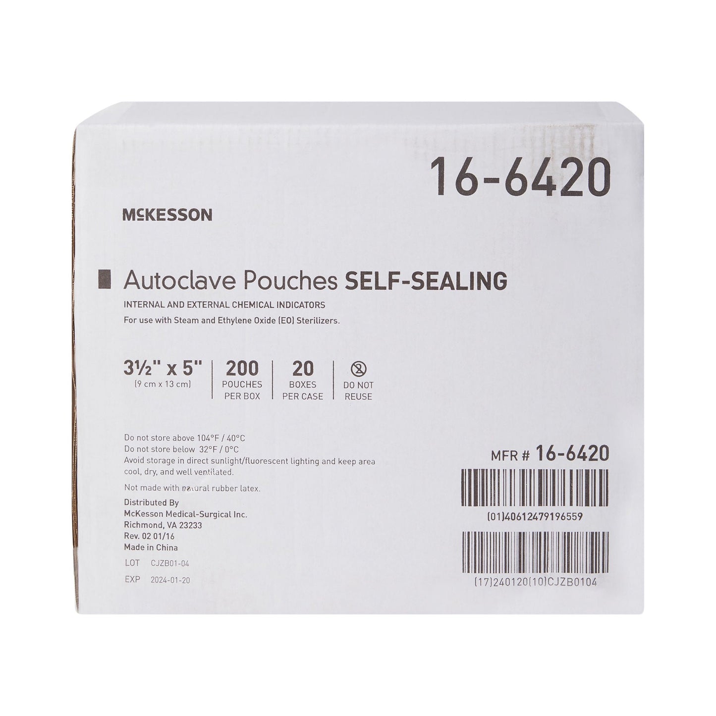 McKesson Sterilization Pouch