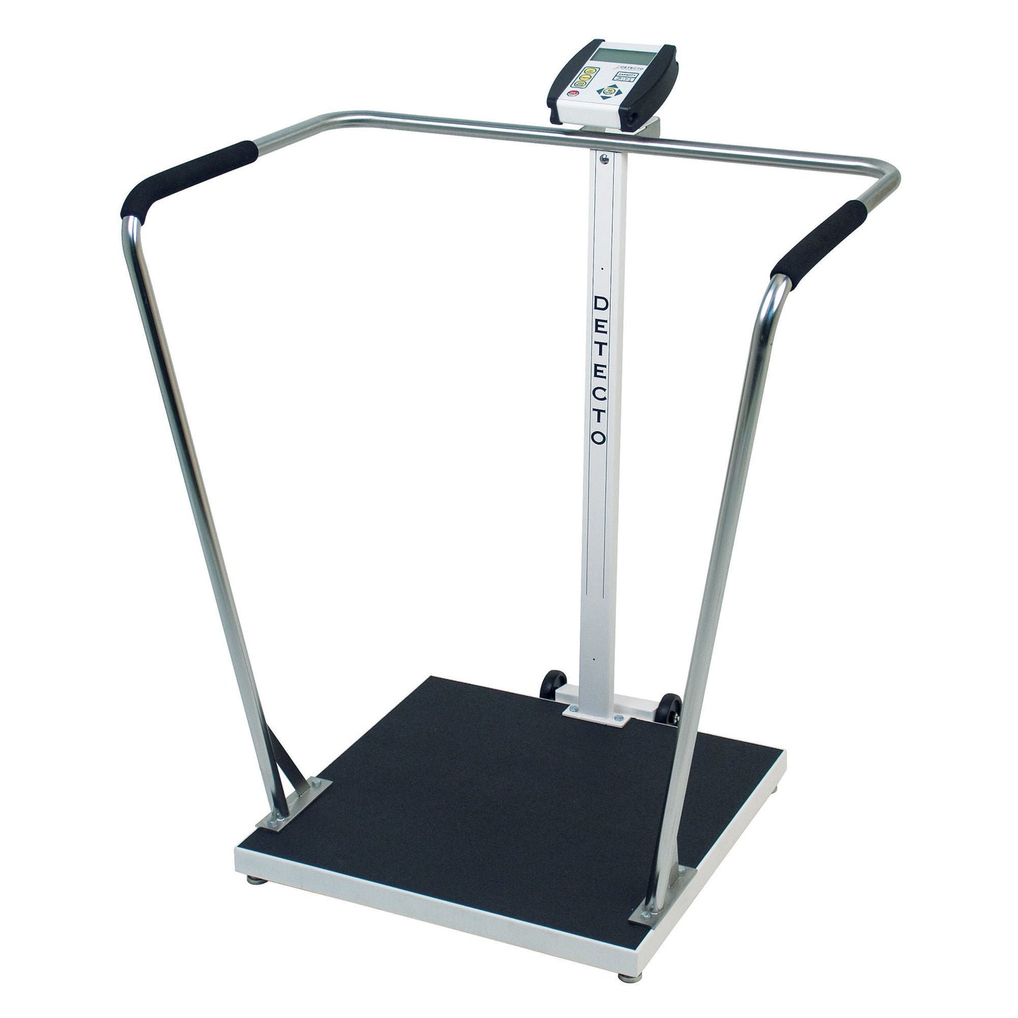 Detecto Bariatric Patient Scale LCD Display 1000 lbs. / 450 kg Capacity AC Adapter / Battery Operated