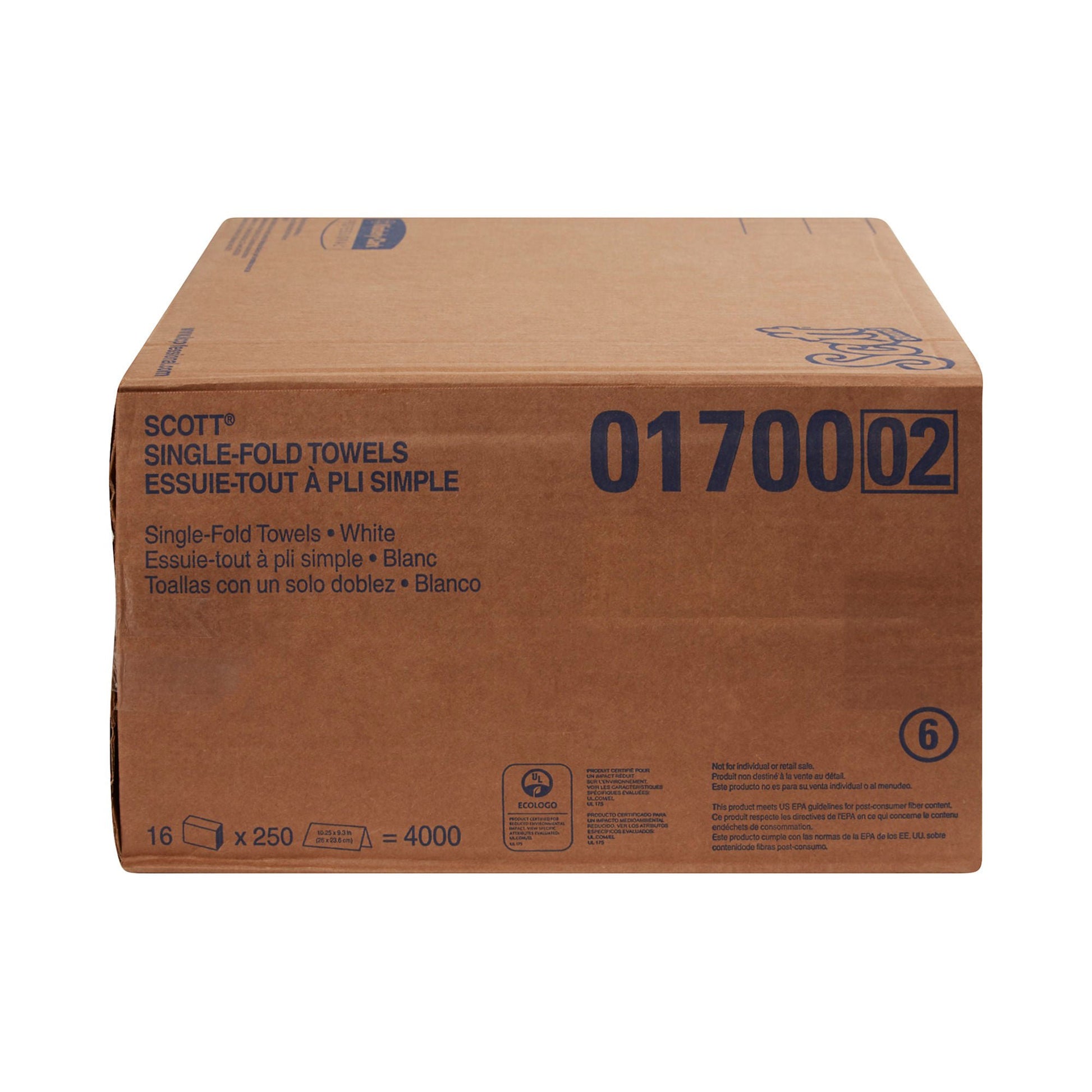 Scott Paper Towel, Single-Fold