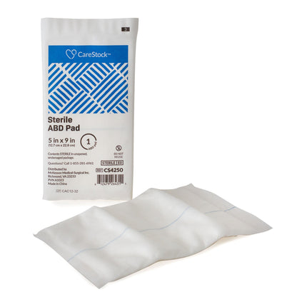 CareStock™ Sterile Abdominal Pad, – Nonwoven Cellulose ABD Pads