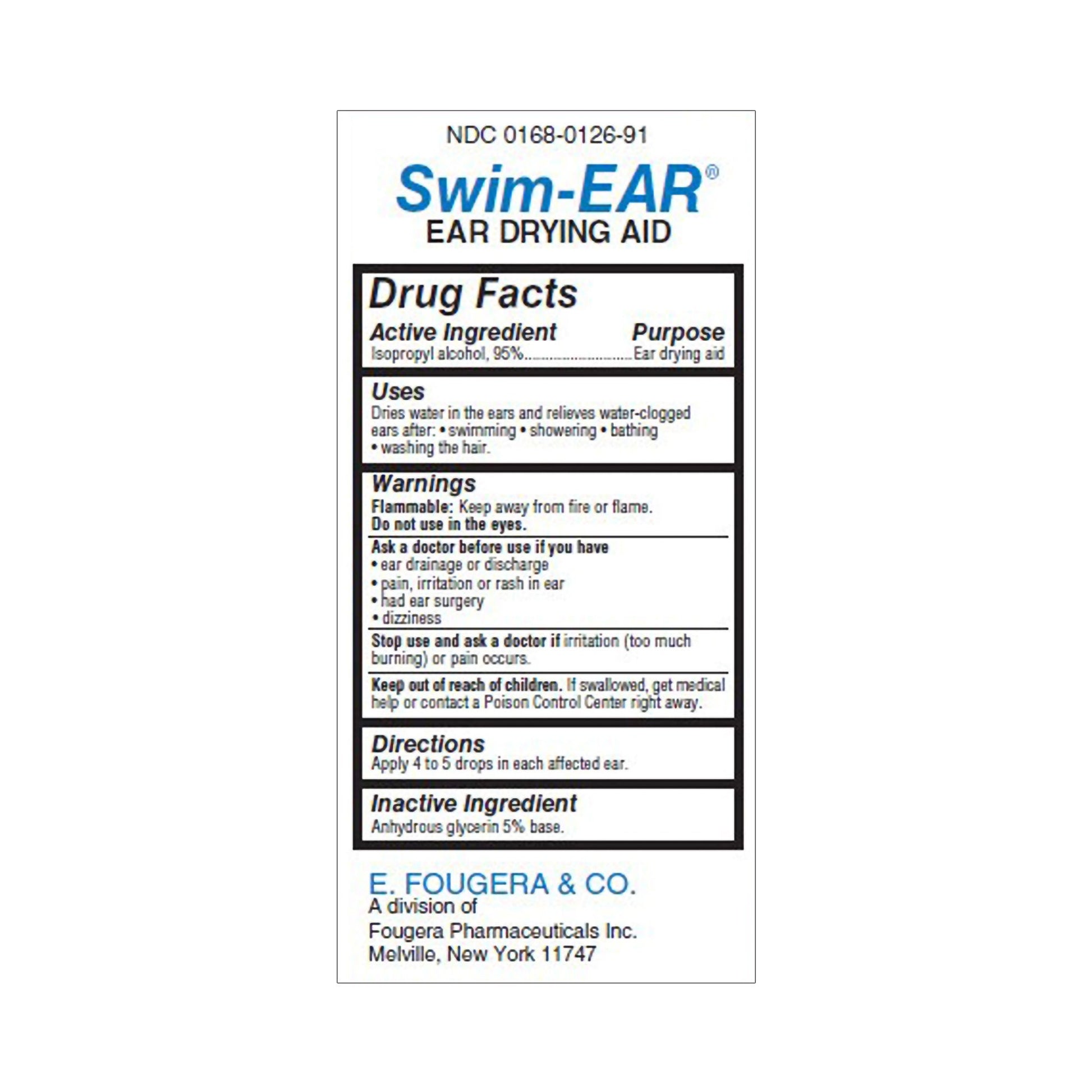 Sandoz Swim-Ear® Ear Drops