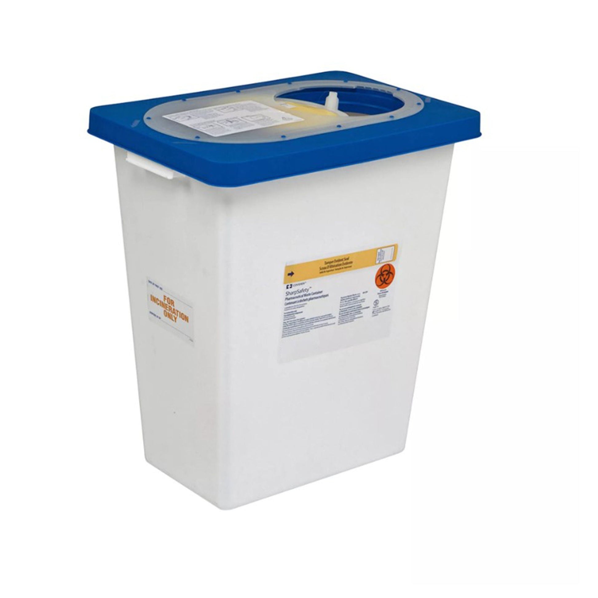 PharmaSafety™ Pharmaceutical Waste Container, 18¾ x 12¾ x 18¼ Inch
