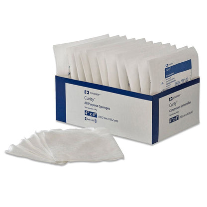 Curity™ Sterile Nonwoven Sponge, 4-Ply