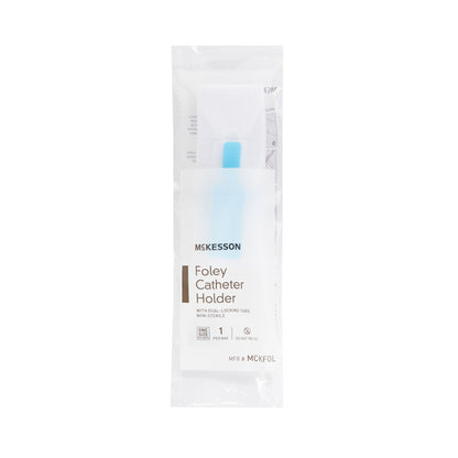 McKesson Foley Catheter Holder Leg Strap With Dual-Locking Tabs